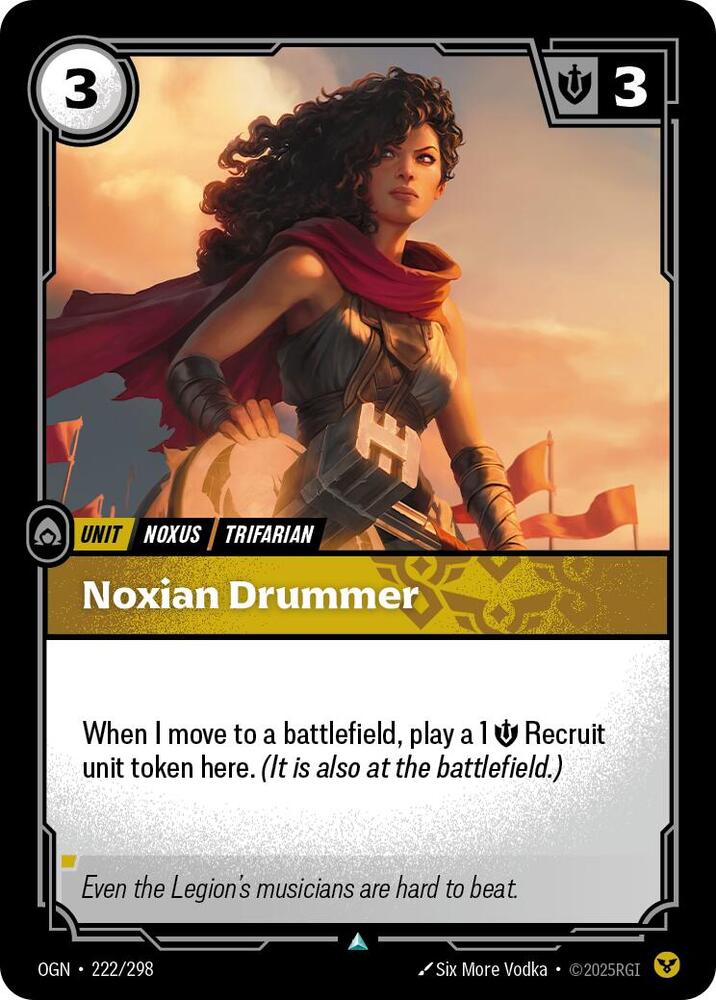 Noxian Drummer (Origins)  - Foil | Good Games North