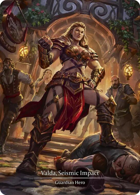 Valda, Seismic Impact (Marvel Cold Foil) [MPG001] (Mastery Pack Guardian)  Cold Foil | Good Games North