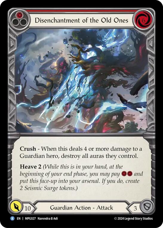 Disenchantment of the Old Ones [MPG027] (Mastery Pack Guardian) | Good Games North