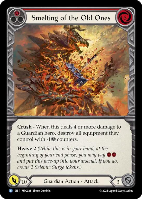 Smelting of the Old Ones [MPG028] (Mastery Pack Guardian)  Rainbow Foil | Good Games North
