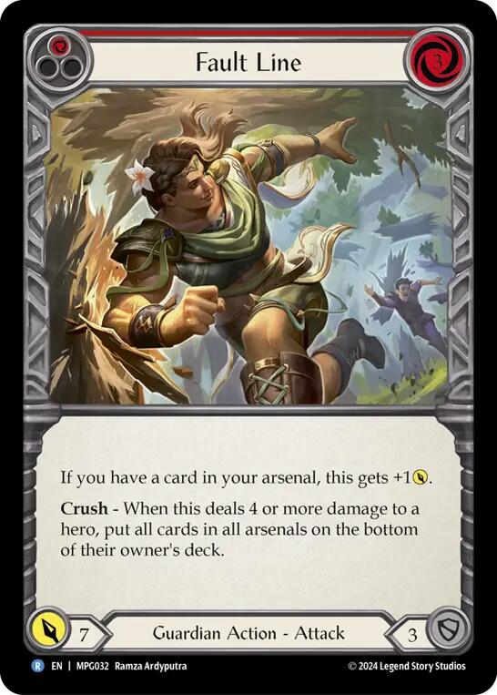 Fault Line [MPG032] (Mastery Pack Guardian)  Rainbow Foil | Good Games North