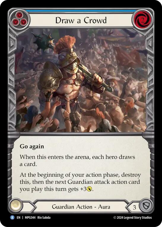 Draw a Crowd [MPG044] (Mastery Pack Guardian)  Rainbow Foil | Good Games North