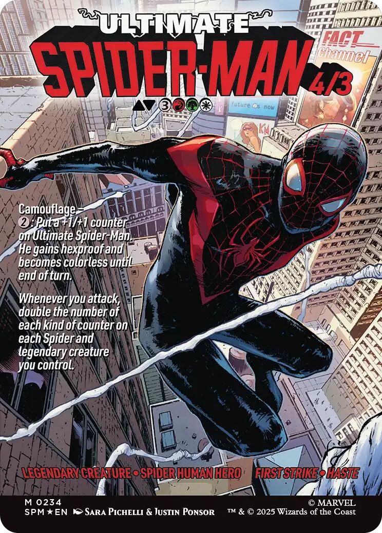 Miles Morales (0234) (Borderless) [Marvel's Spider-Man] | Good Games North