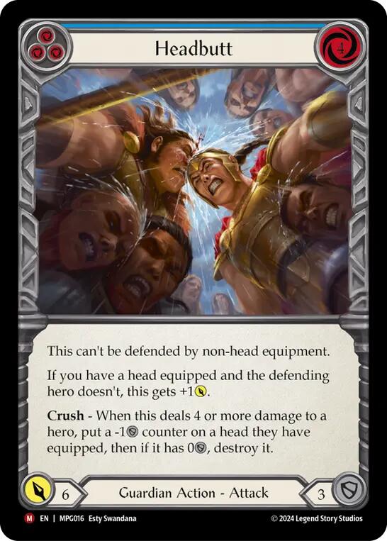 Headbutt [MPG016] (Mastery Pack Guardian)  Rainbow Foil | Good Games North