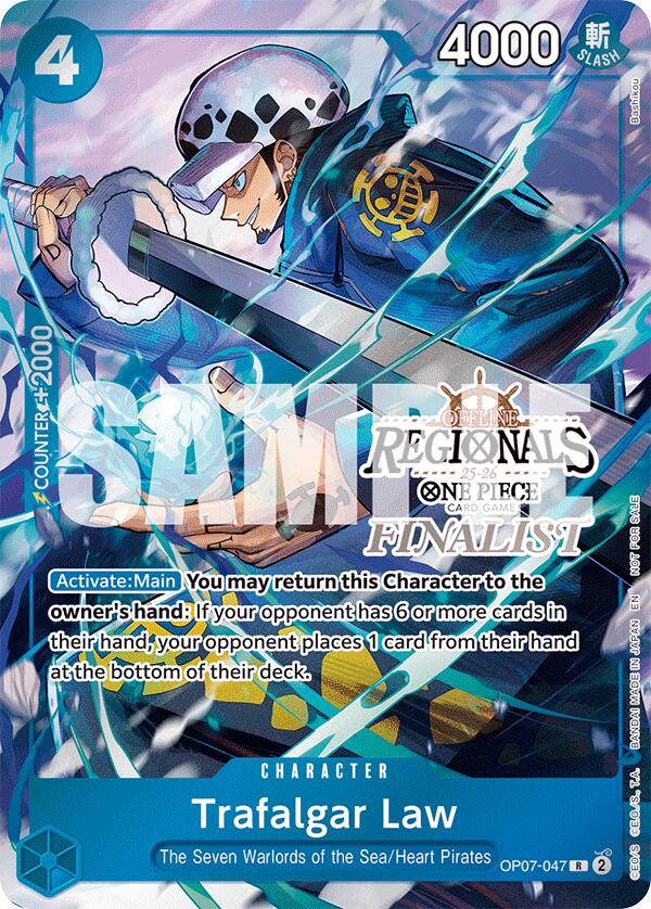 Trafalgar Law (Offline Regional Finalist Card Set 2025 Vol.2) [One Piece Promotion Cards] | Good Games North