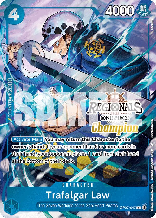 Trafalgar Law (Offline Regional Champion Card Set 2025 Vol.2) [One Piece Promotion Cards] | Good Games North