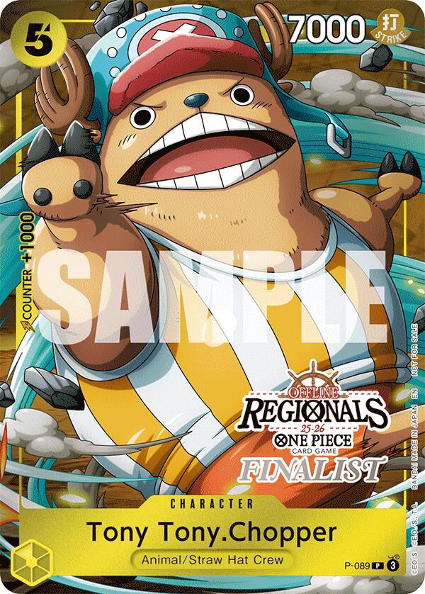 Tony Tony.Chopper (Offline Regional Finalist Card Set 2025 Vol.2) [One Piece Promotion Cards] | Good Games North