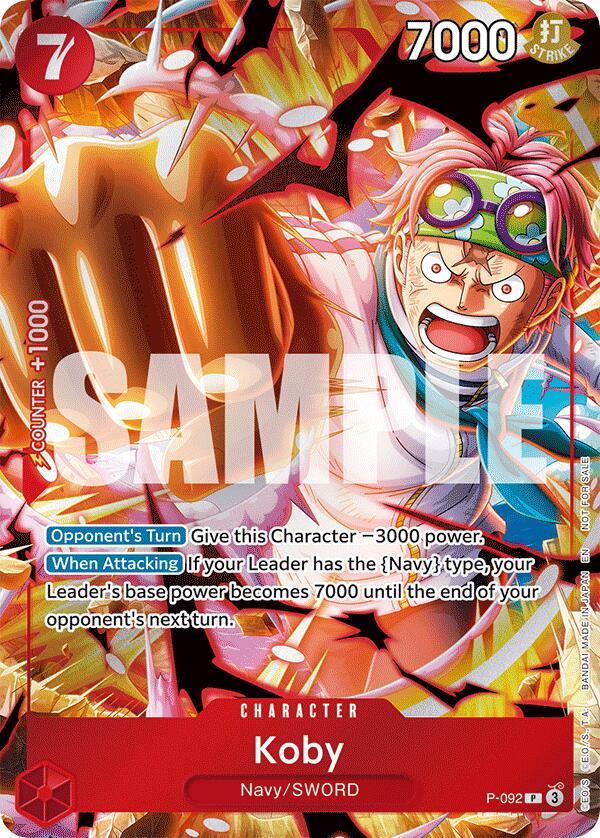 Koby (Event Pack Vol. 7) [One Piece Promotion Cards] | Good Games North