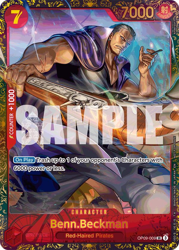 Benn.Beckman (Championship 25-26 Offline Regionals Season 2) [One Piece Promotion Cards] | Good Games North