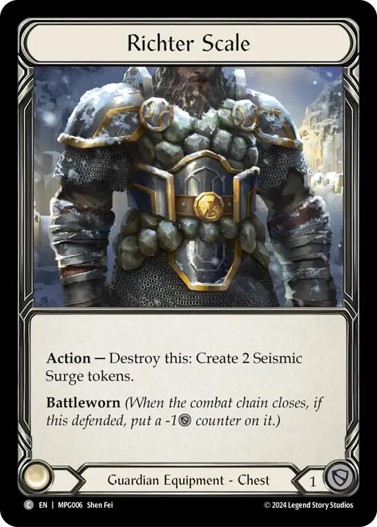 Richter Scale [MPG006] (Mastery Pack Guardian)  Cold Foil | Good Games North