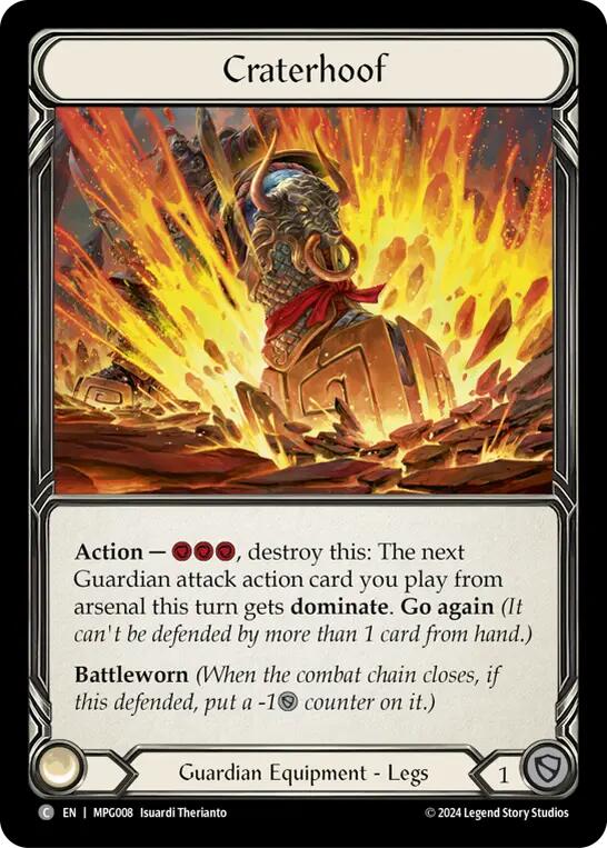 Craterhoof [MPG008] (Mastery Pack Guardian) | Good Games North