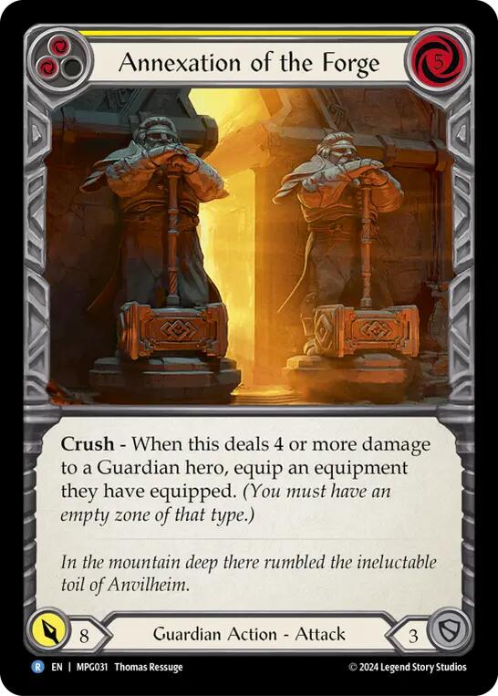 Annexation of the Forge [MPG031] (Mastery Pack Guardian) | Good Games North