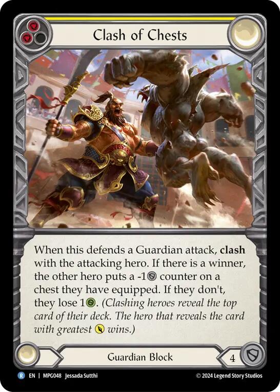 Clash of Chests [MPG048] (Mastery Pack Guardian)  Rainbow Foil | Good Games North