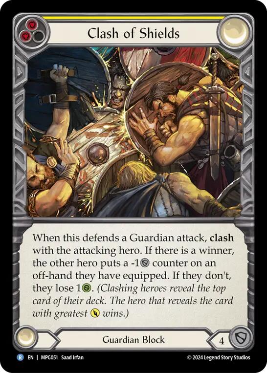Clash of Shields [MPG051] (Mastery Pack Guardian) | Good Games North