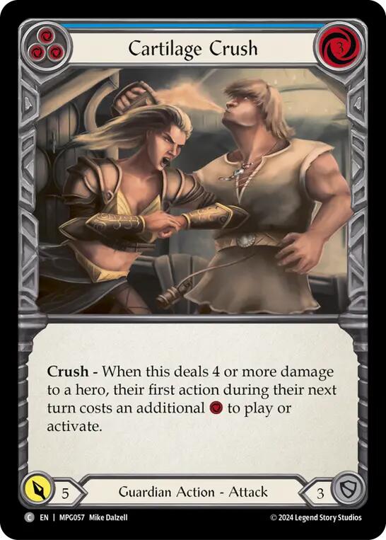 Cartilage Crush (Blue) [MPG057] (Mastery Pack Guardian) | Good Games North