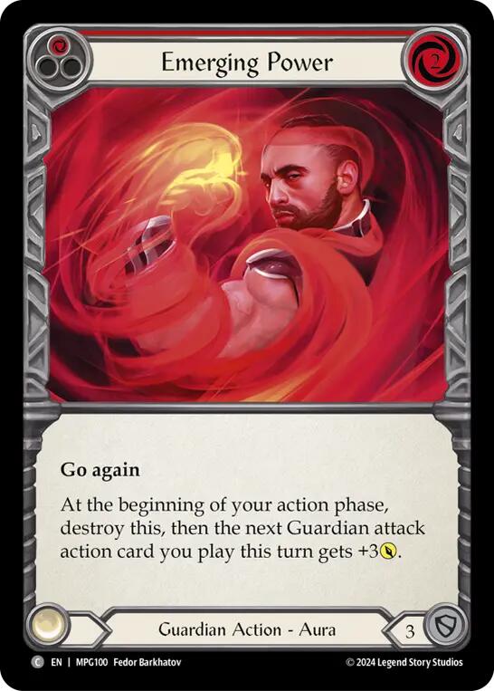 Emerging Power (Red) [MPG100] (Mastery Pack Guardian) | Good Games North