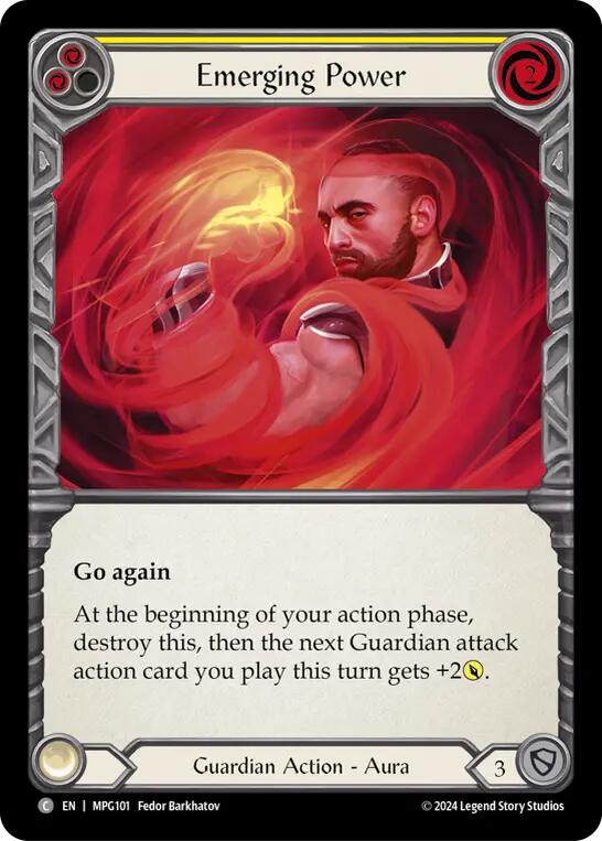 Emerging Power (Yellow) [MPG101] (Mastery Pack Guardian) | Good Games North