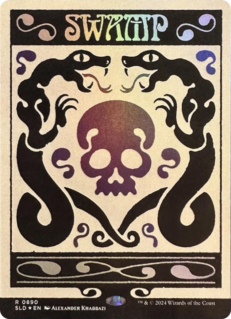 Swamp (0890) (Rainbow Foil) [Secret Lair Drop Series] | Good Games North