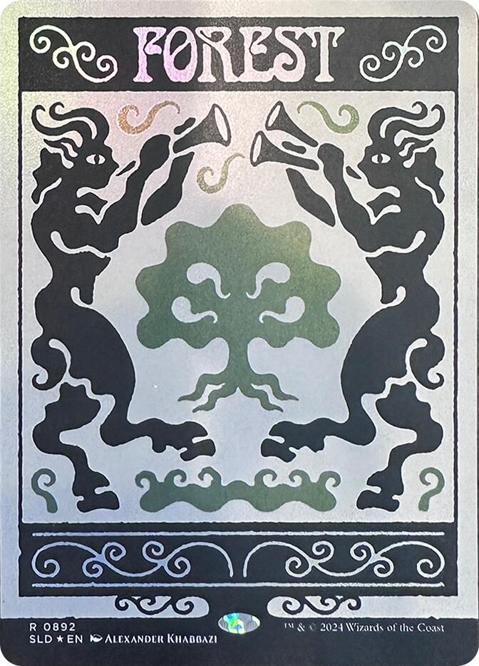 Forest (0892) (Rainbow Foil) [Secret Lair Drop Series] | Good Games North