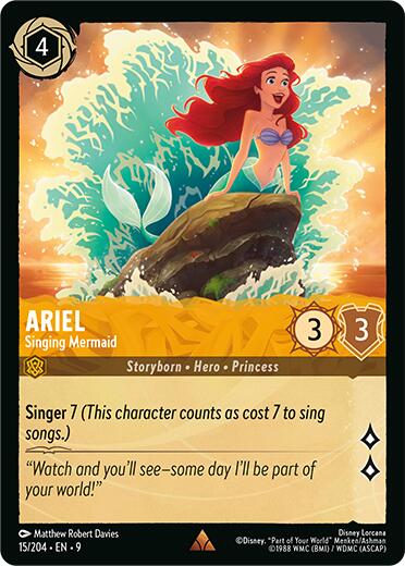 Ariel - Singing Mermaid (15/204) [Fabled] | Good Games North