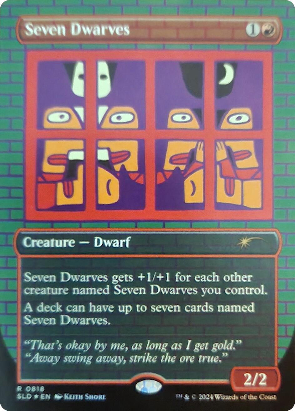 Seven Dwarves (0818) (Rainbow Foil) [Secret Lair Drop Series] | Good Games North