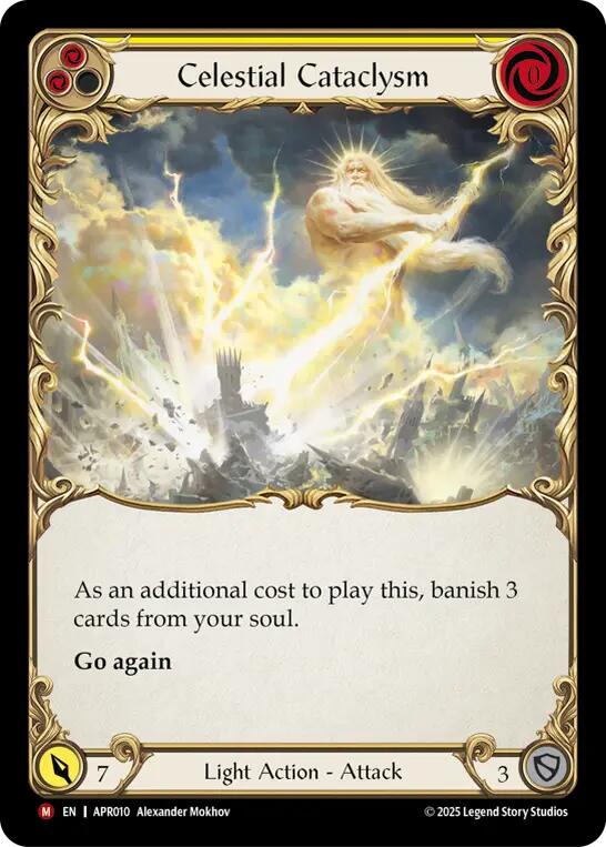 Celestial Cataclysm [APR010] (Armory Deck: Legends Prism) | Good Games North