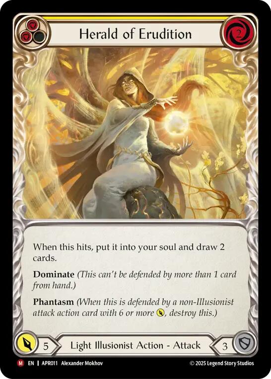 Herald of Erudition [APR011] (Armory Deck: Legends Prism) | Good Games North