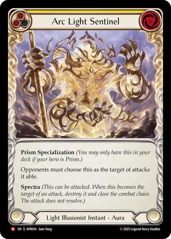 Arc Light Sentinel [APR016] (Armory Deck: Legends Prism) | Good Games North
