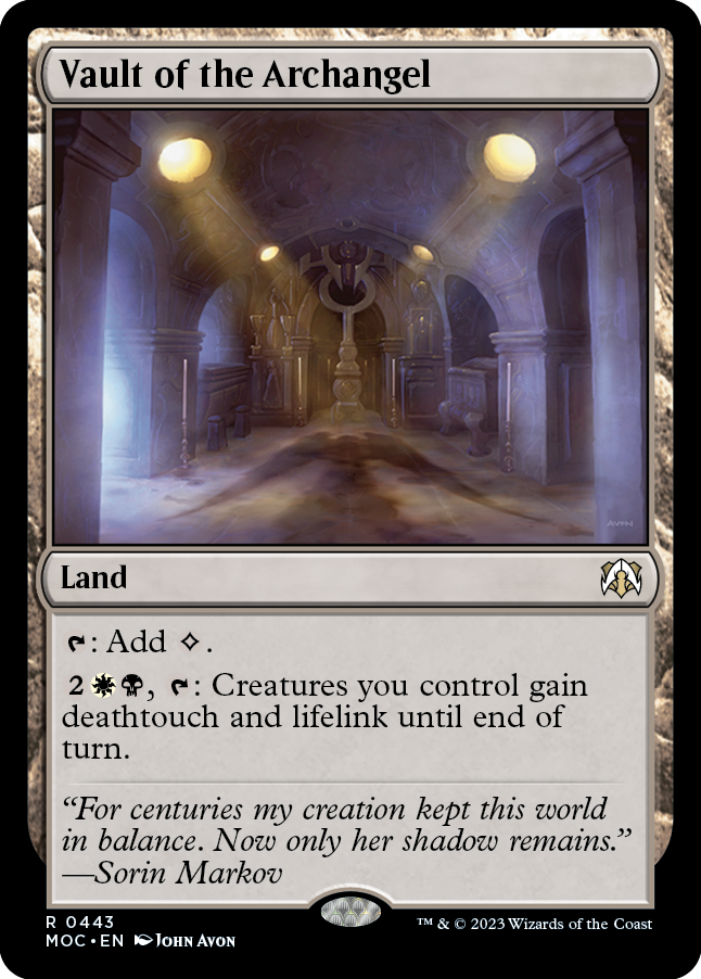 Vault of the Archangel [March of the Machine Commander] | Good Games North