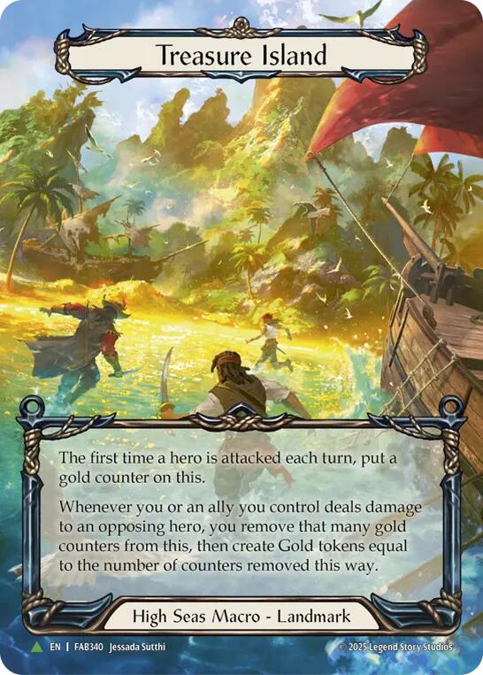 Treasure Island [FAB340] (Promo)  Cold Foil | Good Games North
