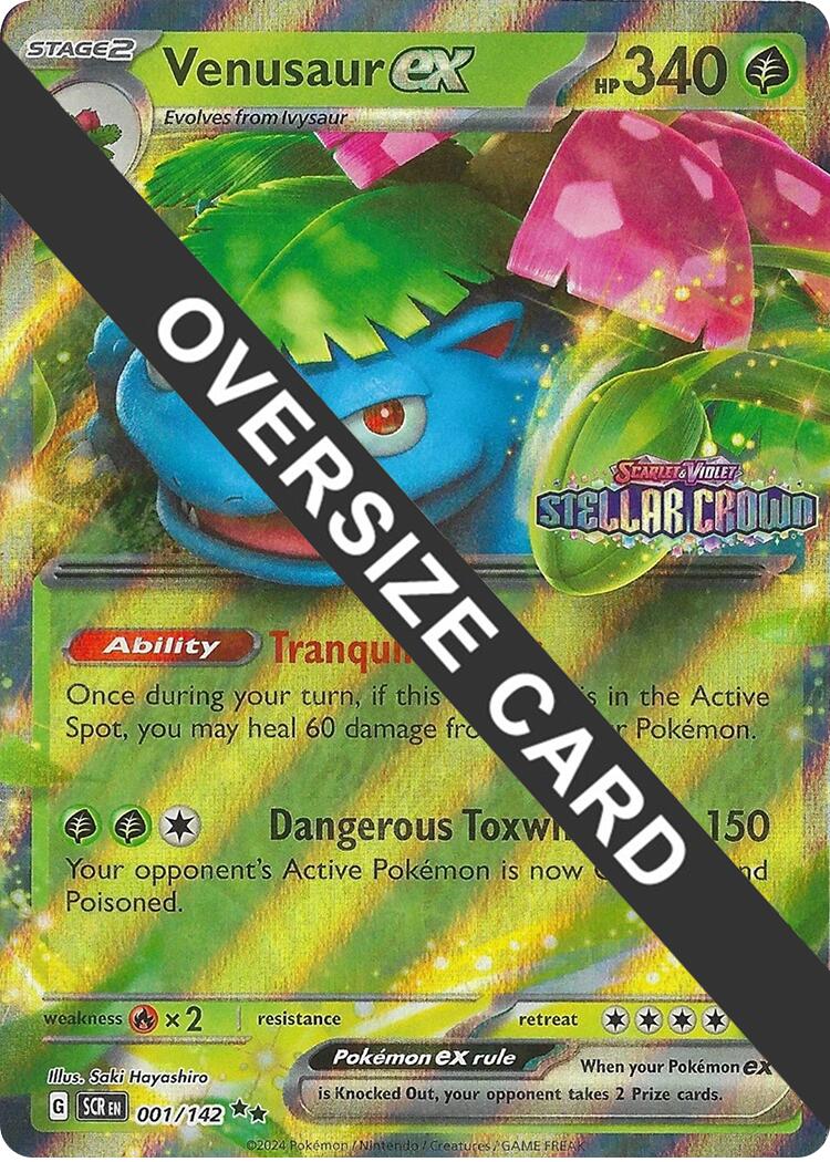 Venusaur ex (001/142) (Jumbo Card) [Miscellaneous Cards] | Good Games North