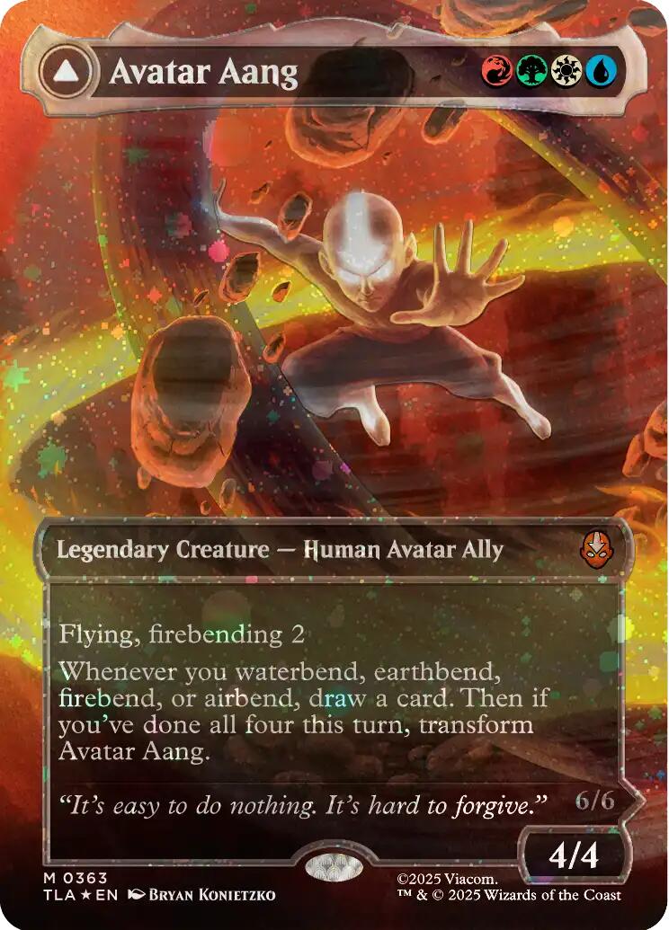 Avatar Aang (Raised Foil) [Avatar: The Last Airbender] | Good Games North