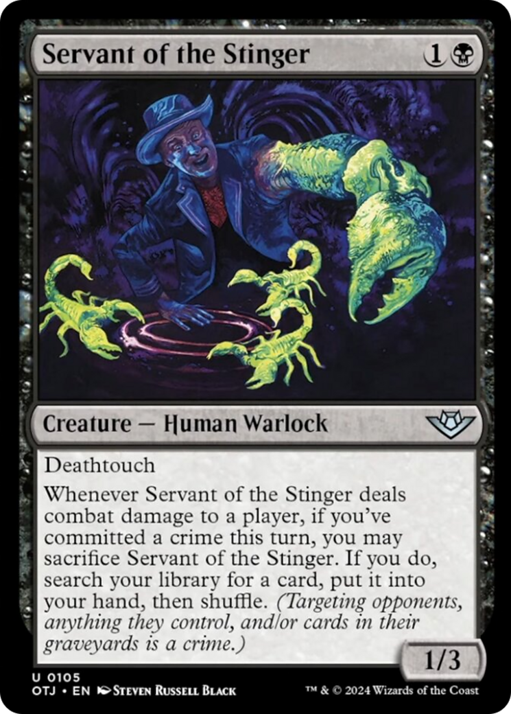 Servant of the Stinger [Outlaws of Thunder Junction] | Good Games North