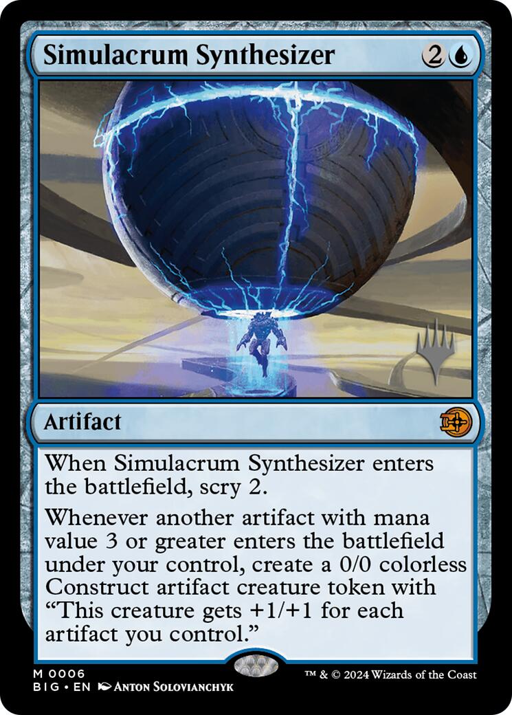 Simulacrum Synthesizer [Edge of Eternities Promo Pack] | Good Games North