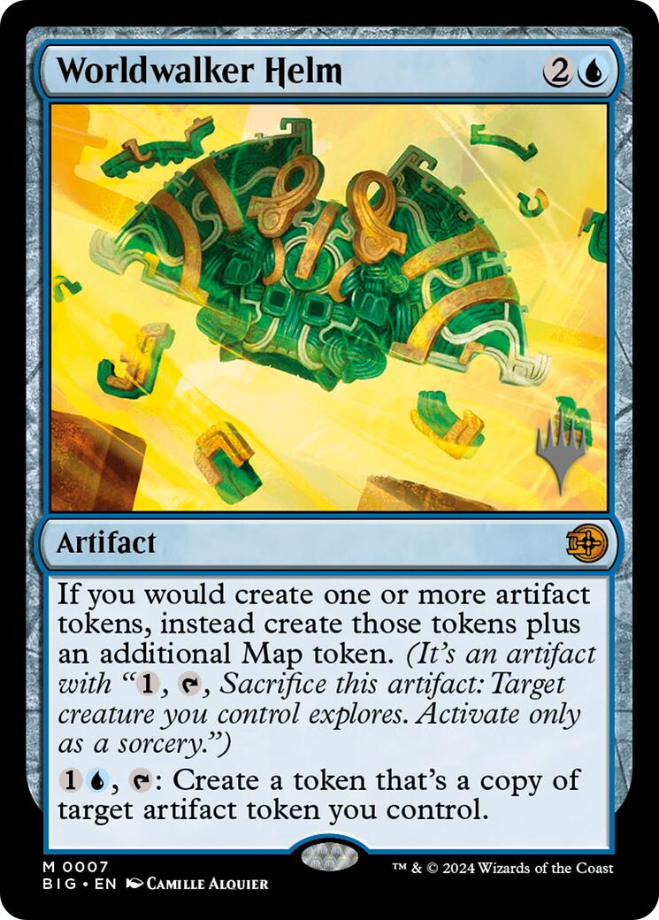 Worldwalker Helm [Edge of Eternities Promo Pack] | Good Games North