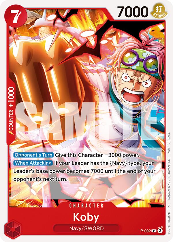 Koby (OP12 Release Event) [One Piece Promotion Cards] | Good Games North