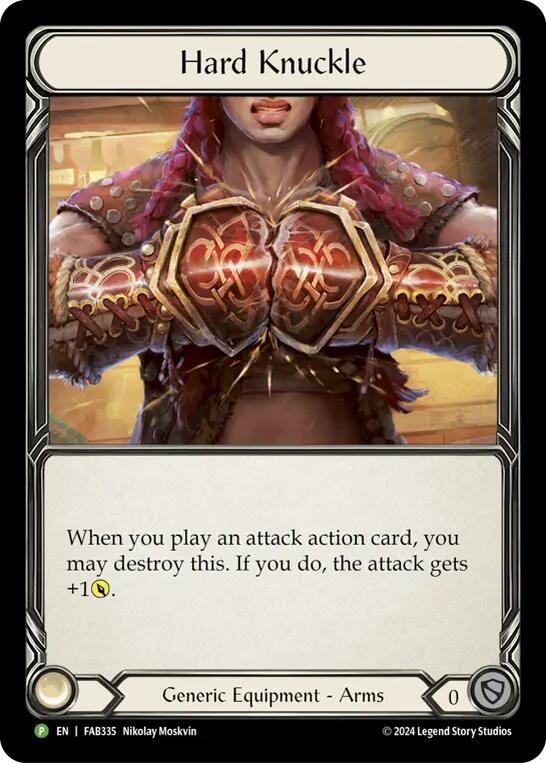 Hard Knuckle [FAB335] (Promo)  Cold Foil | Good Games North