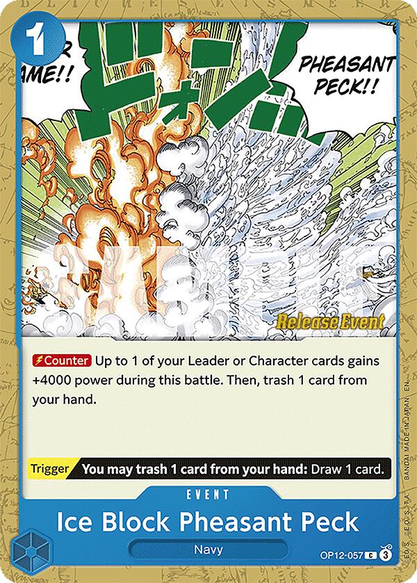 Ice Block Pheasant Peck [Legacy of the Master Release Event Cards] | Good Games North