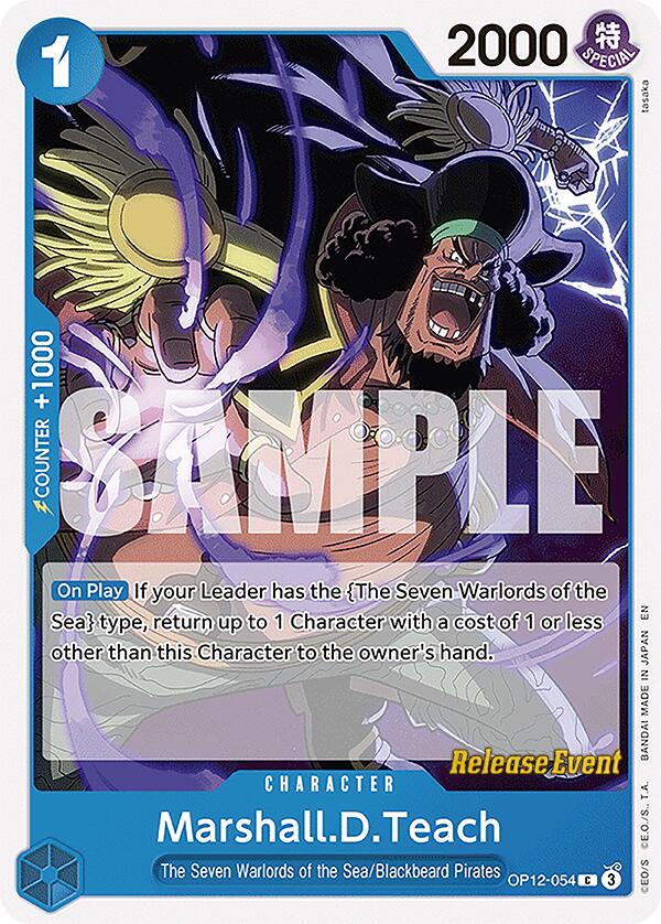 Marshall.D.Teach [Legacy of the Master Release Event Cards] | Good Games North