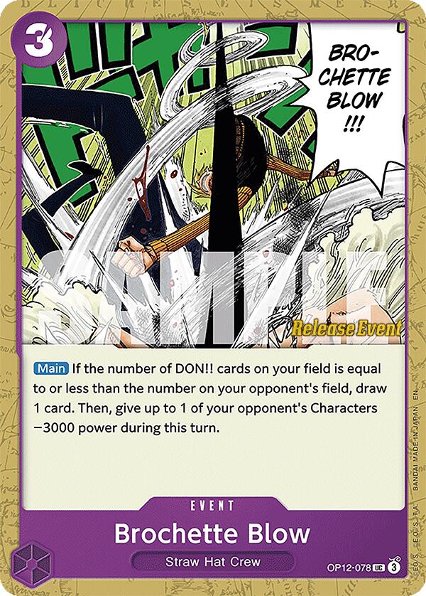 Brochette Blow [Legacy of the Master Release Event Cards] | Good Games North