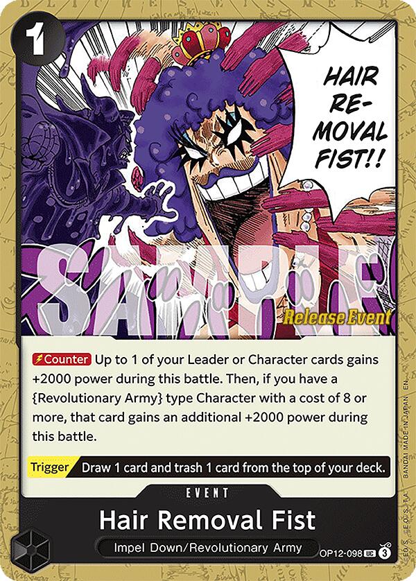 Hair Removal Fist [Legacy of the Master Release Event Cards] | Good Games North