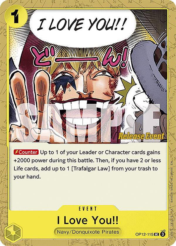I Love You!! [Legacy of the Master Release Event Cards] | Good Games North