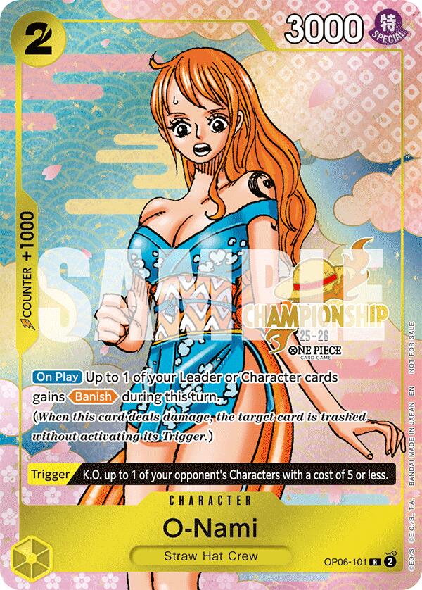 O-Nami (CS 25-26 Event Pack) [One Piece Promotion Cards] | Good Games North