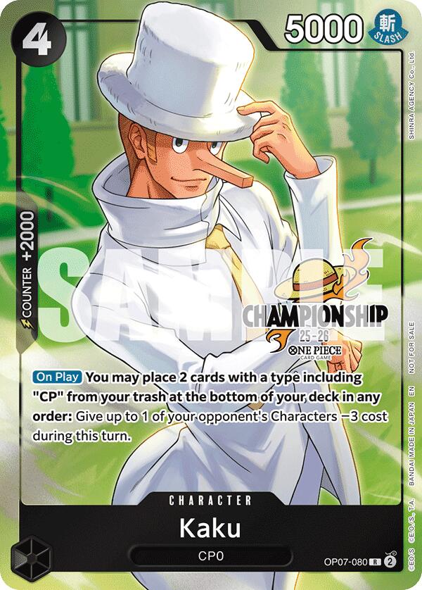 Kaku (CS 25-26 Celebration Pack) [One Piece Promotion Cards] | Good Games North
