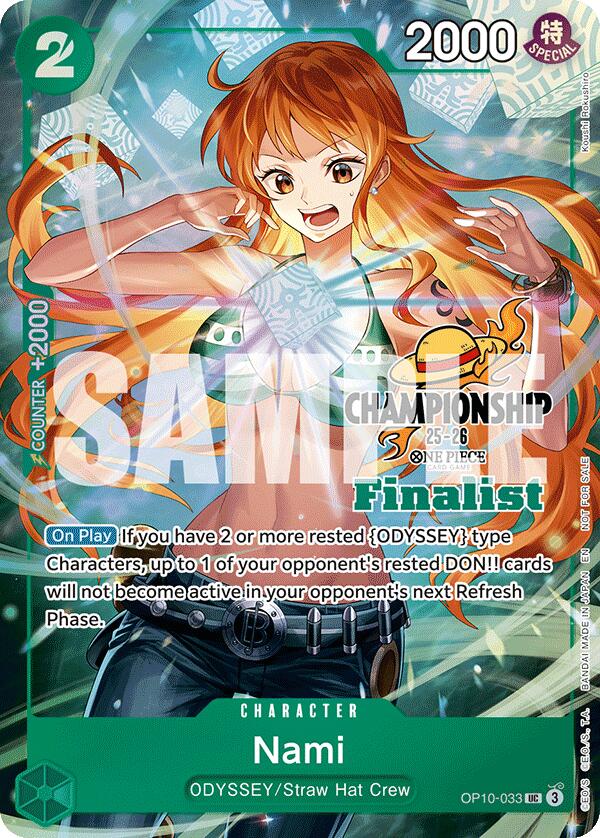 Nami (CS 25-26 Finalist Card Set 1) [One Piece Promotion Cards] | Good Games North