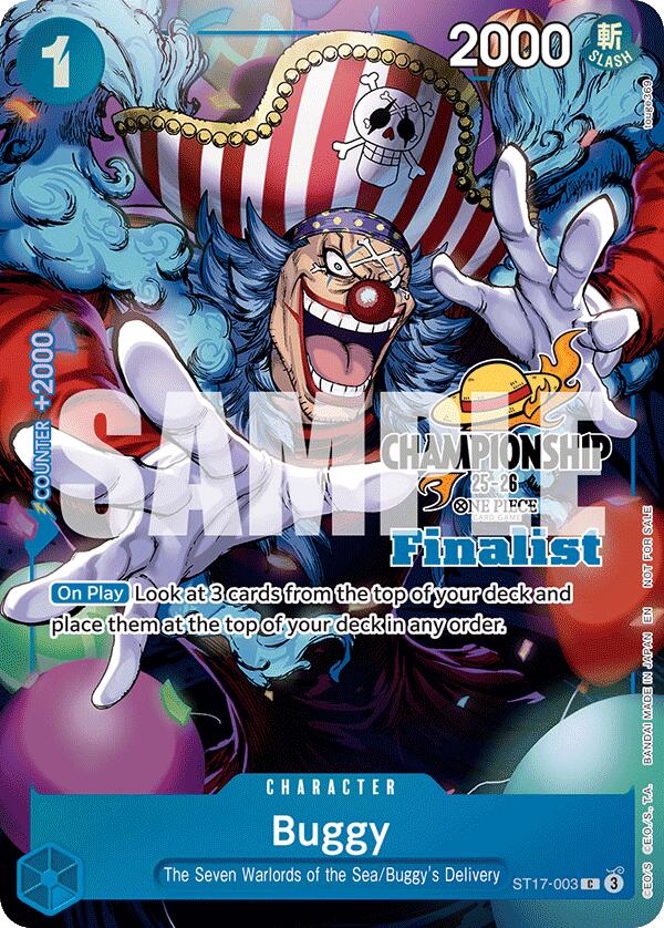 Buggy (CS 25-26 Finalist Card Set 1) [One Piece Promotion Cards] | Good Games North