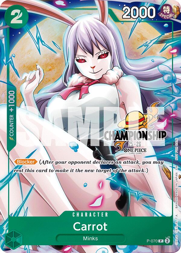 Carrot (CS 25-26 Event Pack Finalist Ver.) [One Piece Promotion Cards] | Good Games North