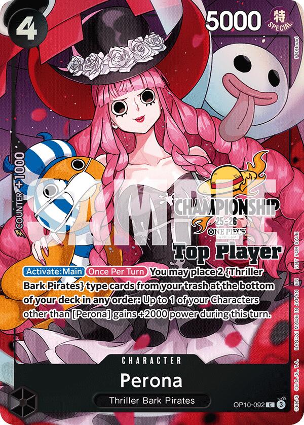 Perona (CS 25-26 Top Player Pack) [One Piece Promotion Cards] | Good Games North