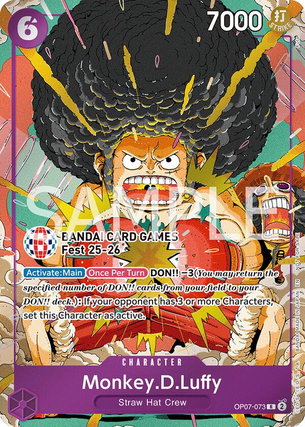 Monkey.D.Luffy (BANDAI Card Games Fest 25-26) [One Piece Promotion Cards] | Good Games North