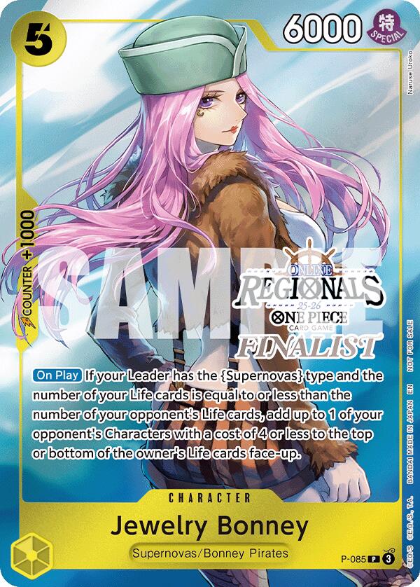 Jewelry Bonney (Online Regional Finalist Card Set 2025 Vol.2) [One Piece Promotion Cards] | Good Games North
